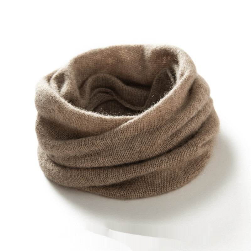 Winter Pure Color Cashmere Scarf For Men And Women - Mubimart