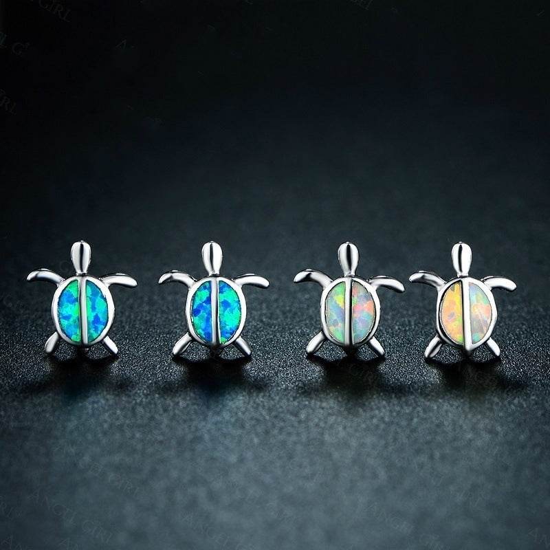 Turtle Stud Earrings For Women - Mubimart