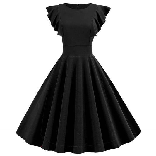 Solid color tunic skirt - Mubimart