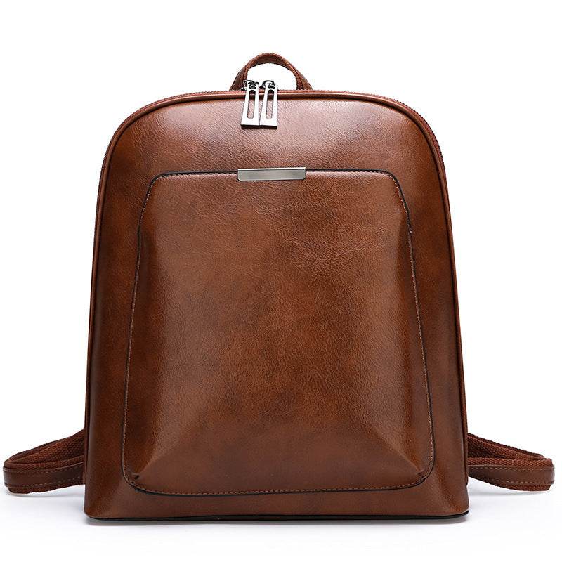 Backpack women fashion pu backpack - Mubimart