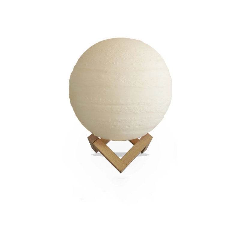 Night Light Moon Creative Table Lamp Led Bedside Lamp Jupiter Lamp - Mubimart