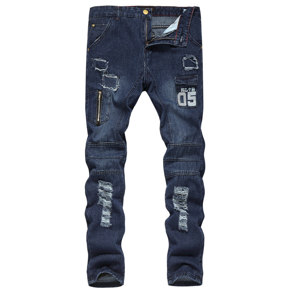 Gescheurde, strakke jeans