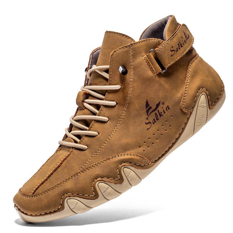 Summer Men's Casual Ankle Boots - Mubimart