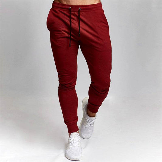 Men's Sweatpants Sports Pants Small Sweatpants Long Pants - Mubimart