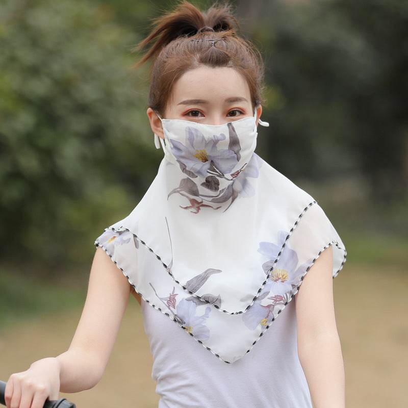 Sunscreen mask scarves - Mubimart