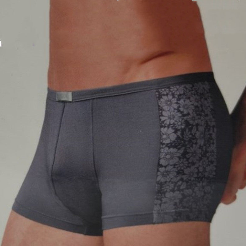 Men's fiber boxer briefs