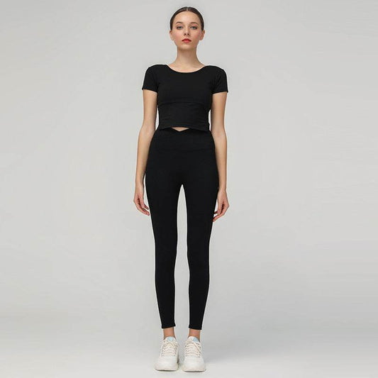 New slim high waisted Capris - Mubimart