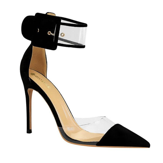 Transparent high heels - Mubimart