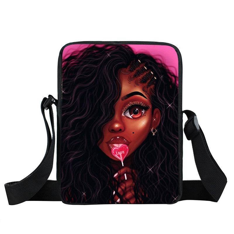 Creative fashion polyester lightening small satchel - Mubimart
