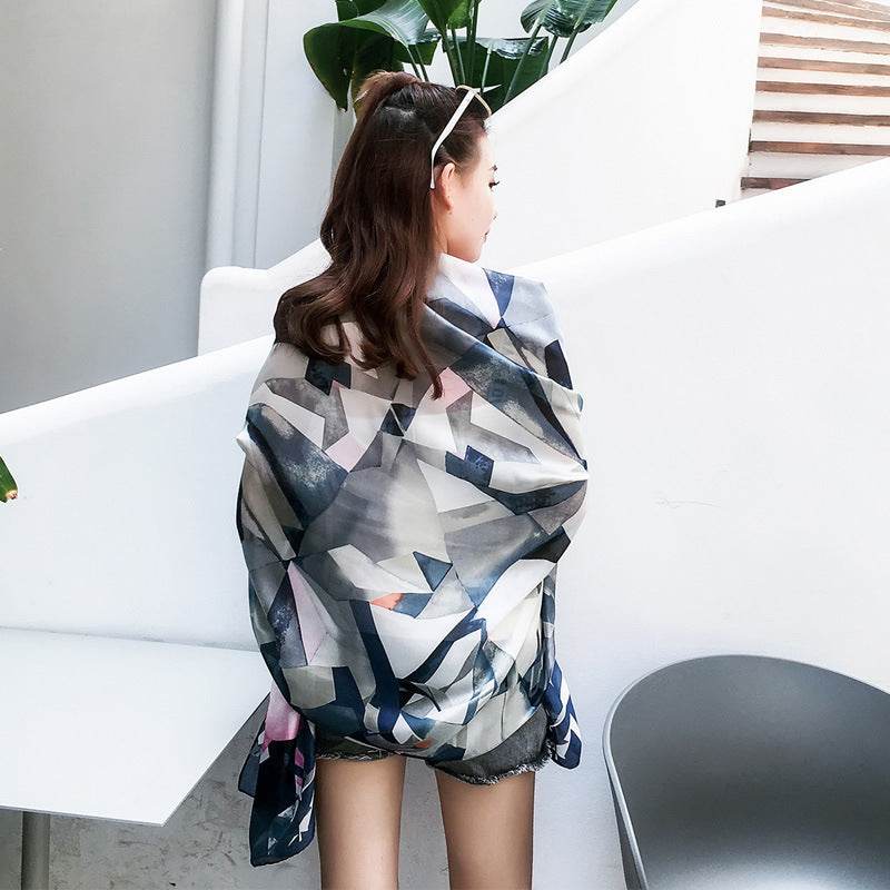 Diamond silk scarves - Mubimart
