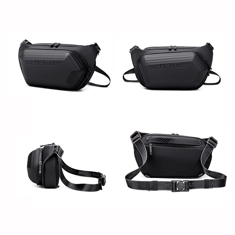 Herren Messenger Schulter Taille Tasche Trend Mode Design Sling Bag Große Kapazität Wasserdichte Brust Taschen Verschleiß-beständig