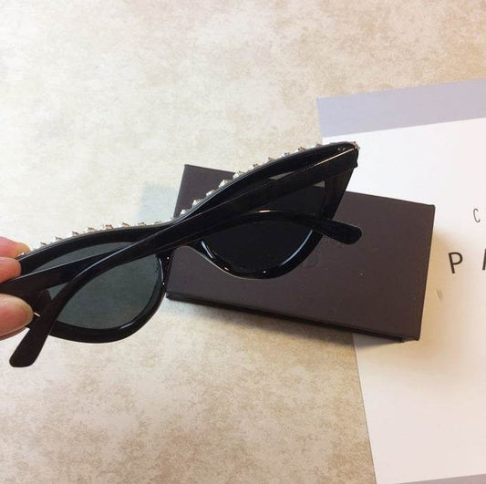 Luxury Diamond Cat Shades Sunglasses Women - Mubimart
