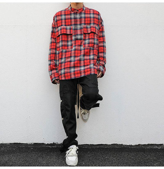 Essential Flannel Shirt - Mubimart