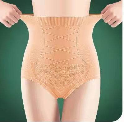 High Waist Belly Shaping Panties Shaping Girdling Body Hip Lifting Stone - Mubimart