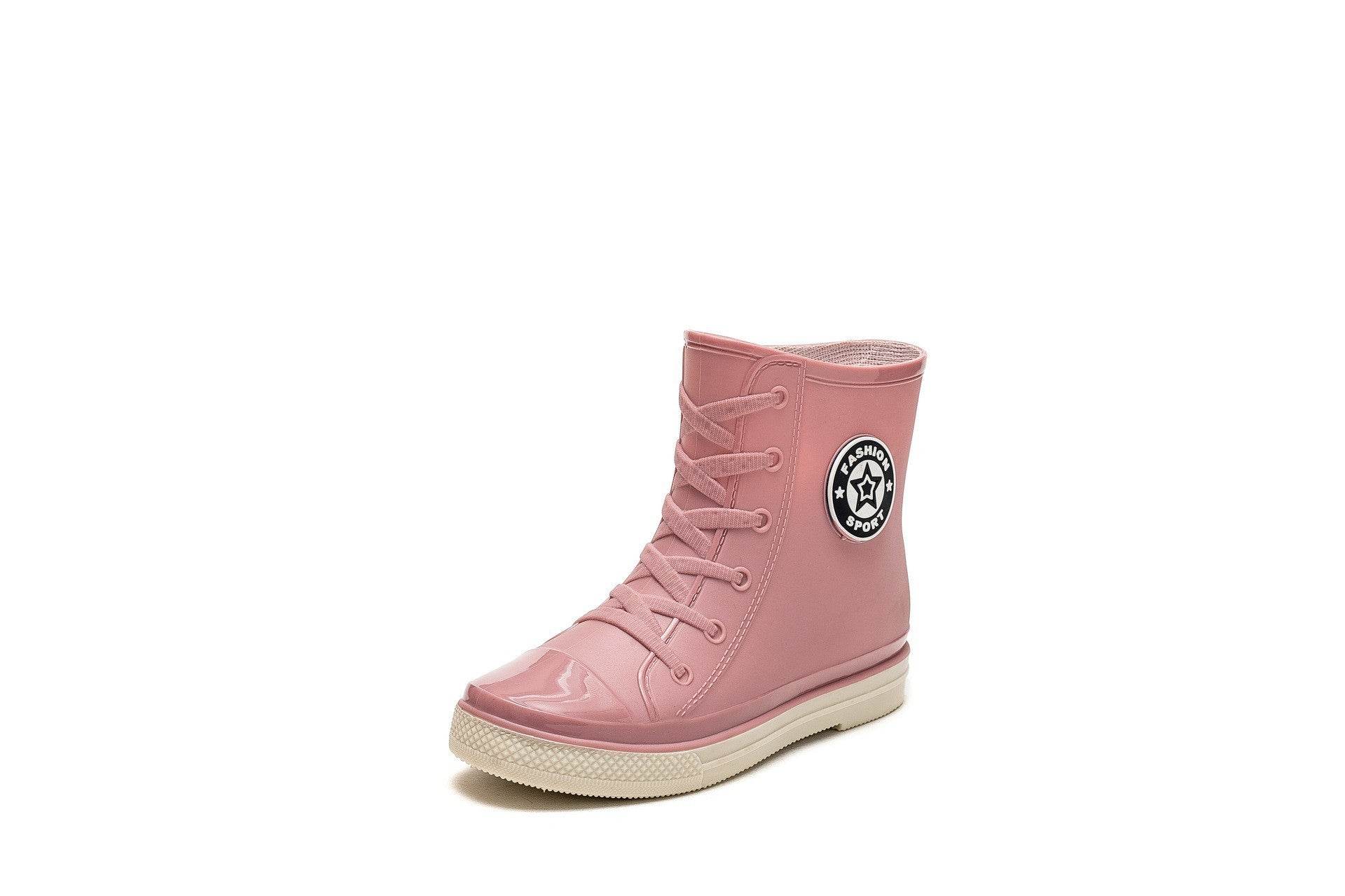 Waterproof Non-slip Wear-resistant Rain Boots For Women - Mubimart