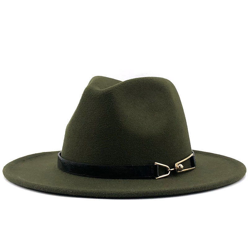 Populaire Fedora Britse Vintage Top Fashion Dames Wollen Hoed