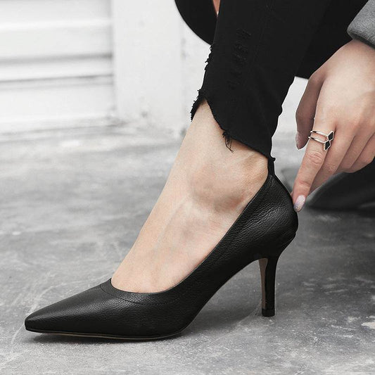 Work Elastic And Simple New Spring Women's Shoes - Mubimart