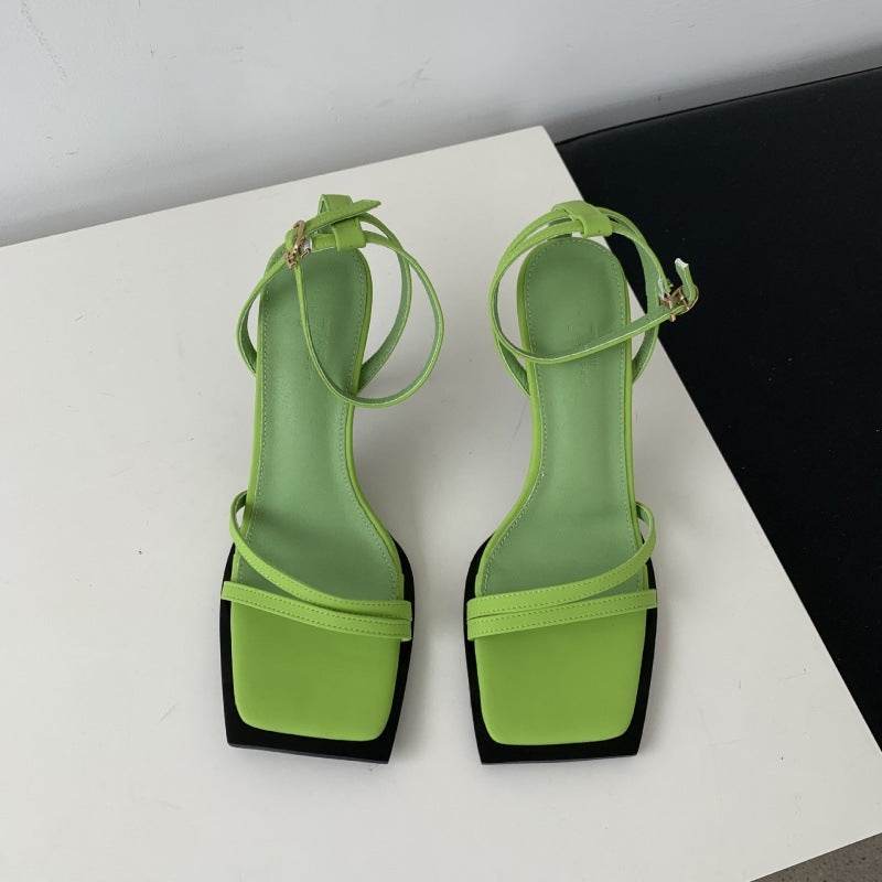 Women's Stiletto Heel Sandals - Mubimart