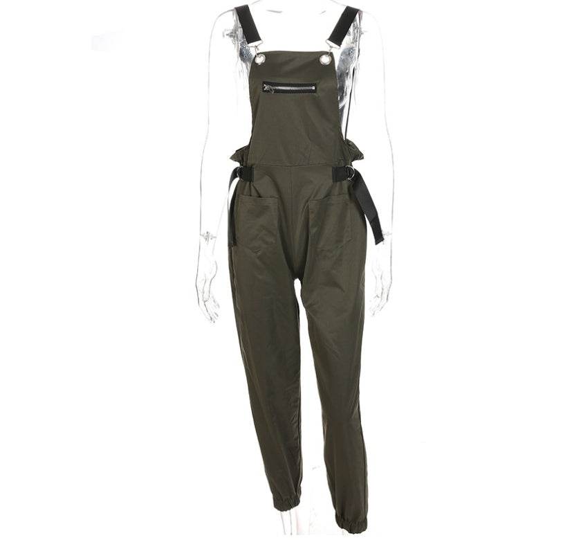 Camel Overall Jogger - Mubimart