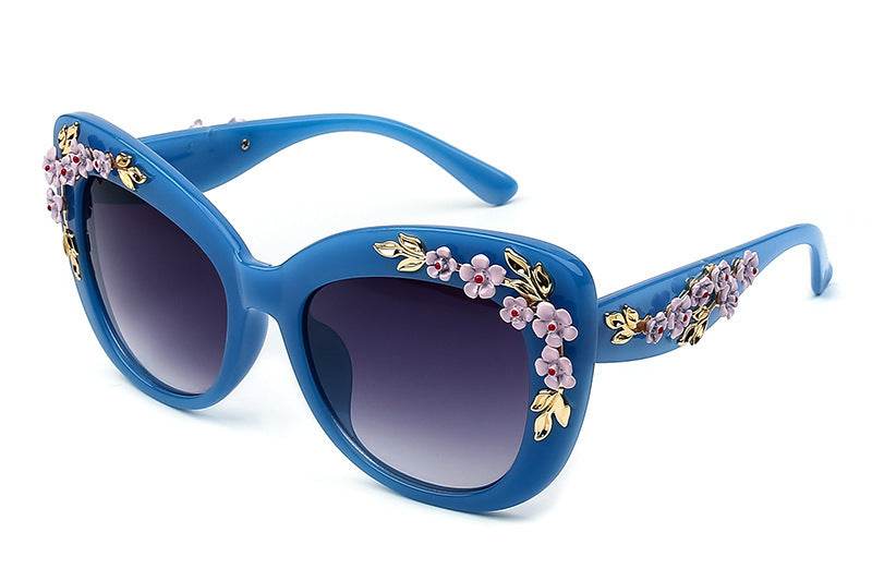 Women Sunglasses Flower - Mubimart