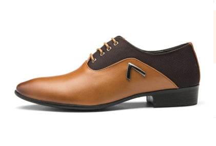 Men's Oxford Shoes England Extra Large Business Casual Shoes - Mubimart