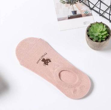 Summer CAT Warm Comfortable Cotton Girl Women's Socks Ankle Low Female - Mubimart