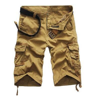 Summer Men's Loose Large Size Camouflage Cargo Pants Leisure Cargo Shorts - Mubimart