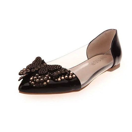 Bow flat sandals - Mubimart