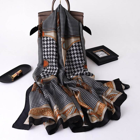 New Korean Style Air Conditioning Shawl Female Shawl Shawl Beach Towel - Mubimart