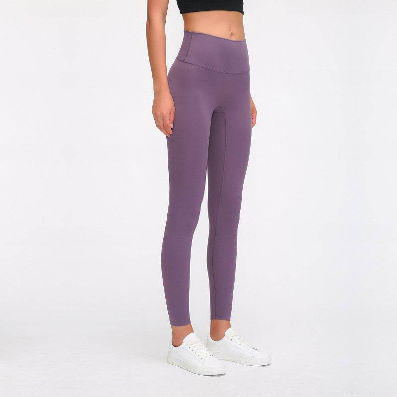 High waist and hip lifting stretch fitness Capris - Mubimart
