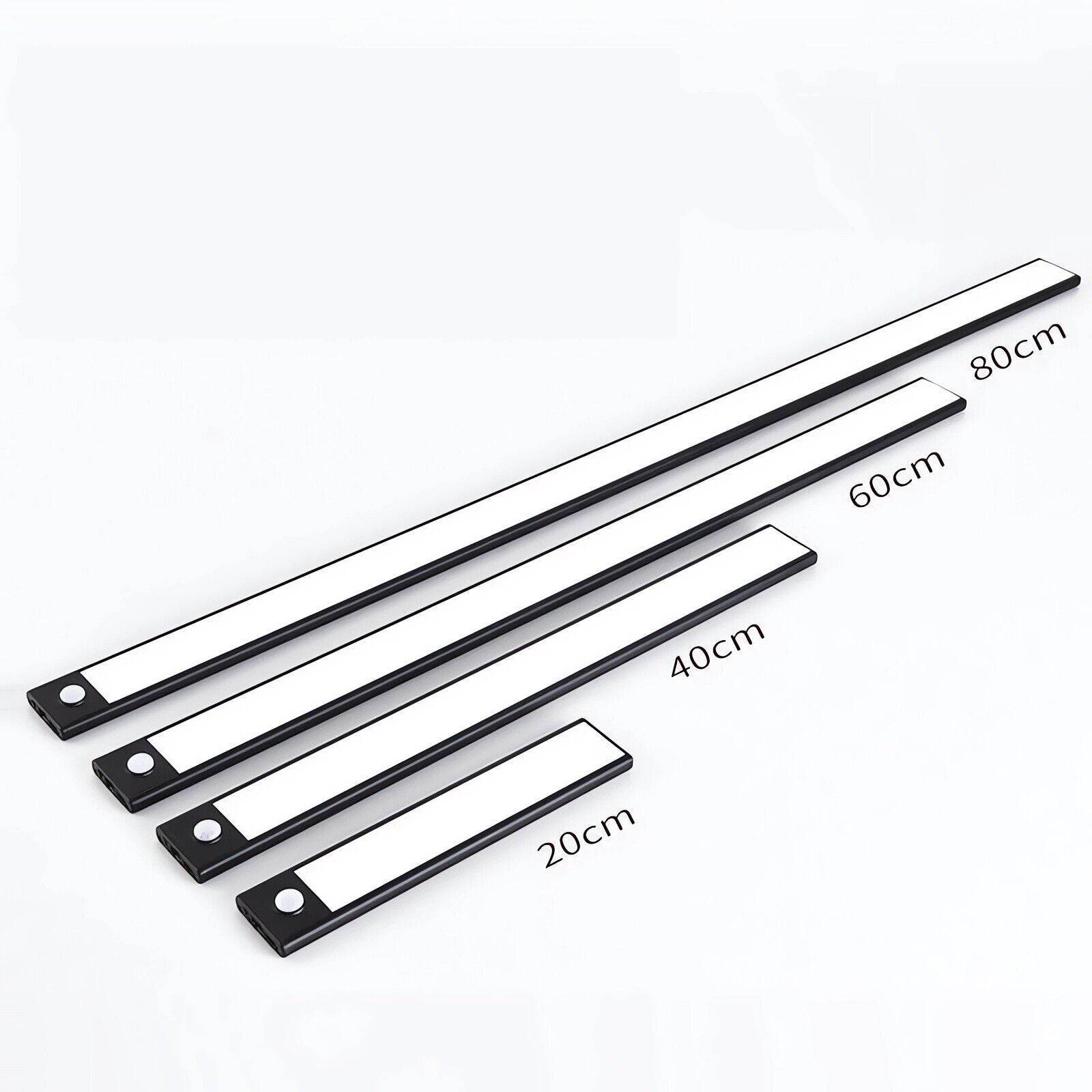 Dimmable LED Motion Sensor Under Closet Light Rechargeable Magnetic Cabinet Lamp - Mubimart