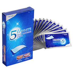 5D Gel Teeth Whitening Strips White Tooth Dental Kit Oral Hygiene Care Strip For False Teeth Veneers Dentist Seks Whiten Gel - Mubimart -  