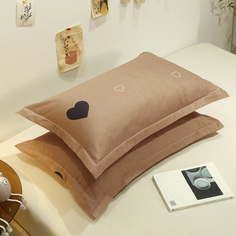 Household Large Pillowcase Aloe Cotton Pillowcase - Mubimart