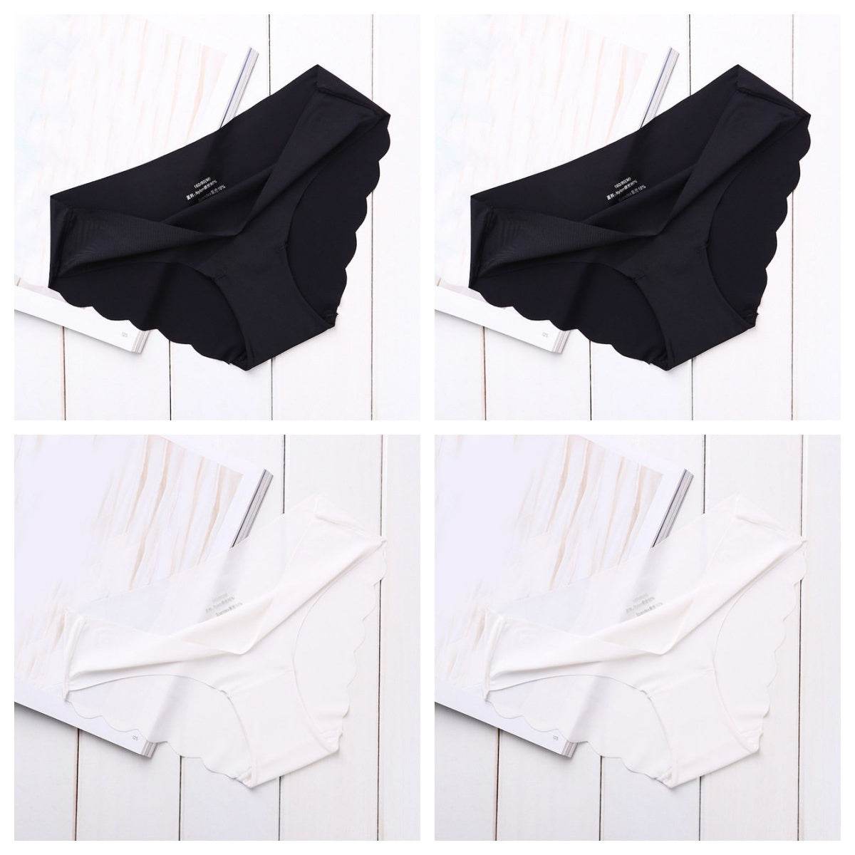 High Quality Womens Seamless Panties Solid Ultra-thin Pant - Mubimart