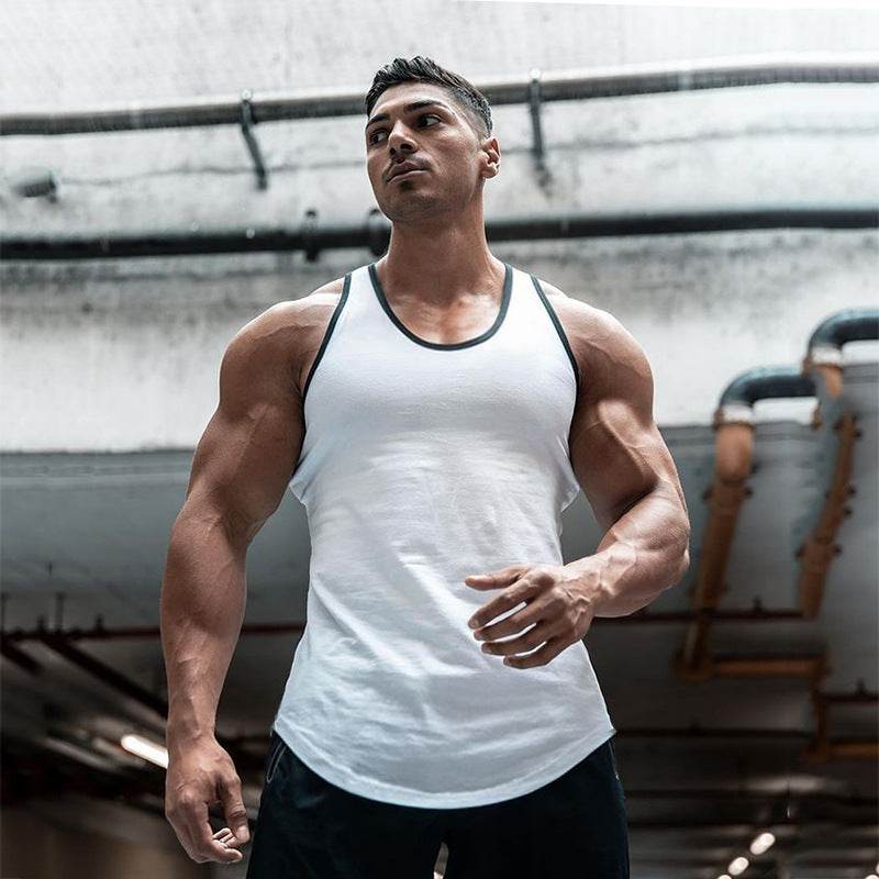 Men's Fashion Casual Fitness Undershirt Sports Bottoming Shirt - Mubimart
