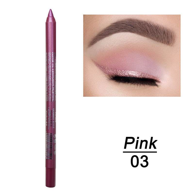 Eyeliner Dual Use Gel Eyeliner Pen For Long Lasting Waterproof And Sweat Proof - Mubimart