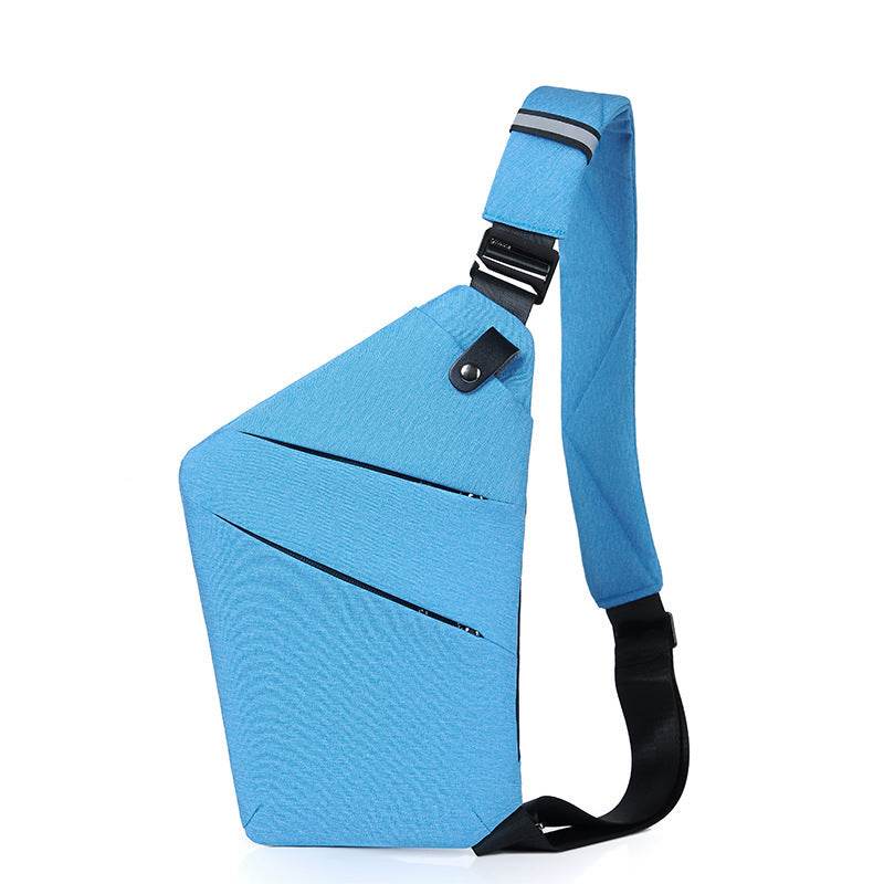 Men's Fashion Casual Travel Sling Crossbody Bag - Mubimart