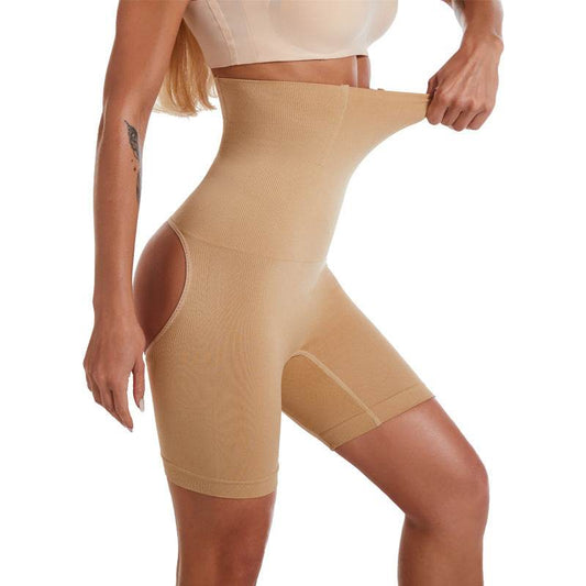 High Waist Body Shaper Pants - Mubimart