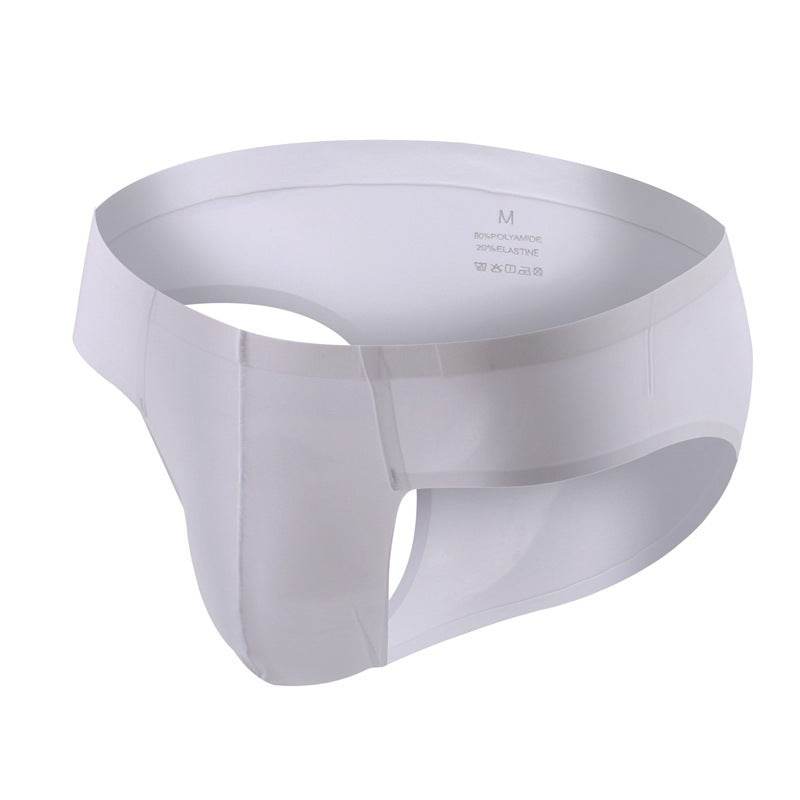 Seamless Triangle Ice Silk Breathable Briefs - Mubimart