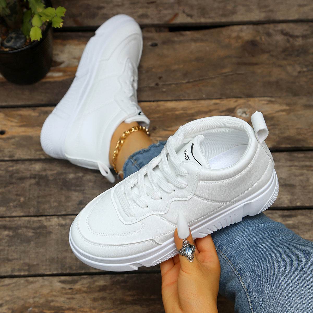 Leisure Sneaker Comfortable Platform - Mubimart