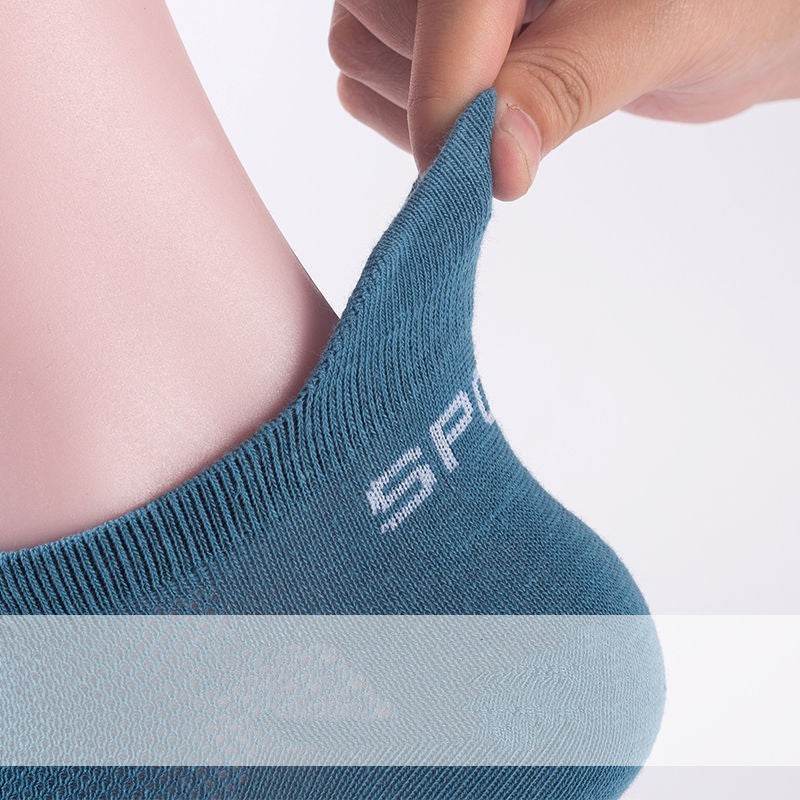 Socks Men's Cotton Socks Thin Exercise Socks Mesh Breathable Low Top Socks Handle Socks Ankle Socks - Mubimart