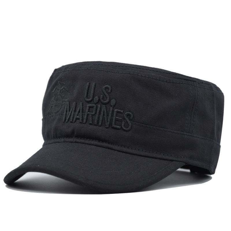 Camouflage military cap flat hat - Mubimart