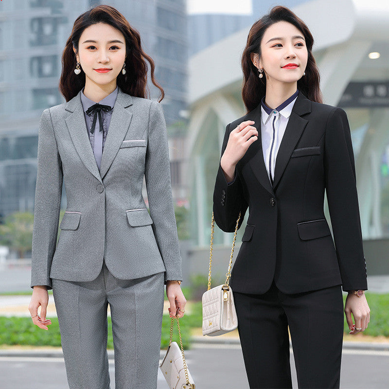 Ladies Suit Temperament Slim Work Clothes - Mubimart - Work Dress 