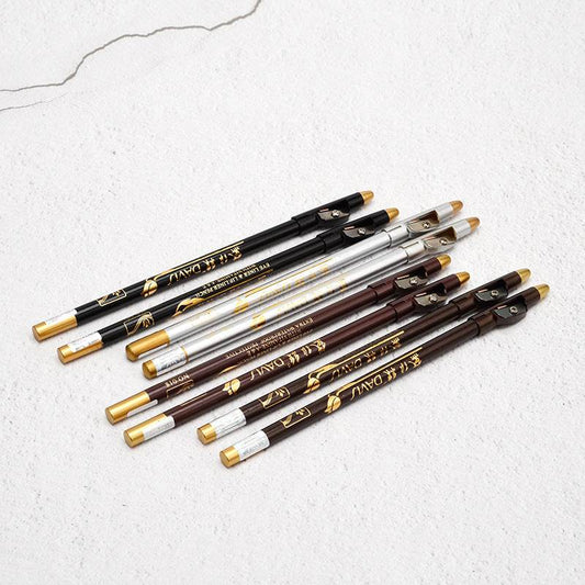Multi Color Anti Sweat And Anti Smudge Eyeliner Eyebrow Pencil - Mubimart