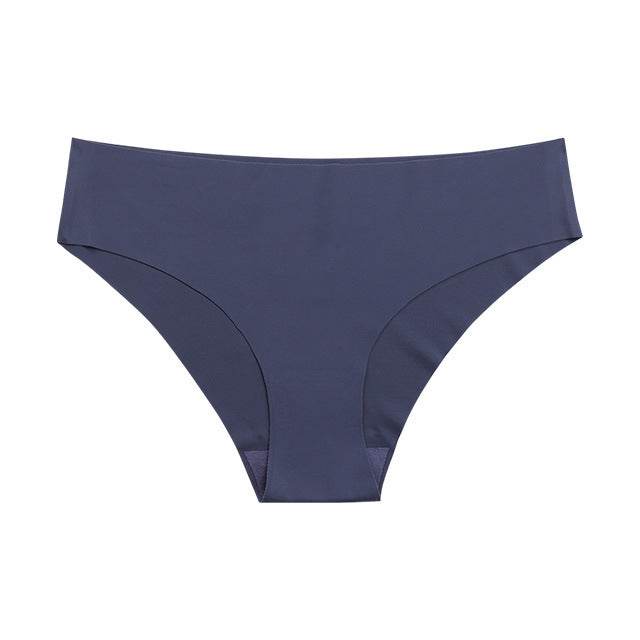 Traceless Women's briefs Pregnant Women Large Size Ice Silk Breathable sports quick dry one-piece briefs - Mubimart
