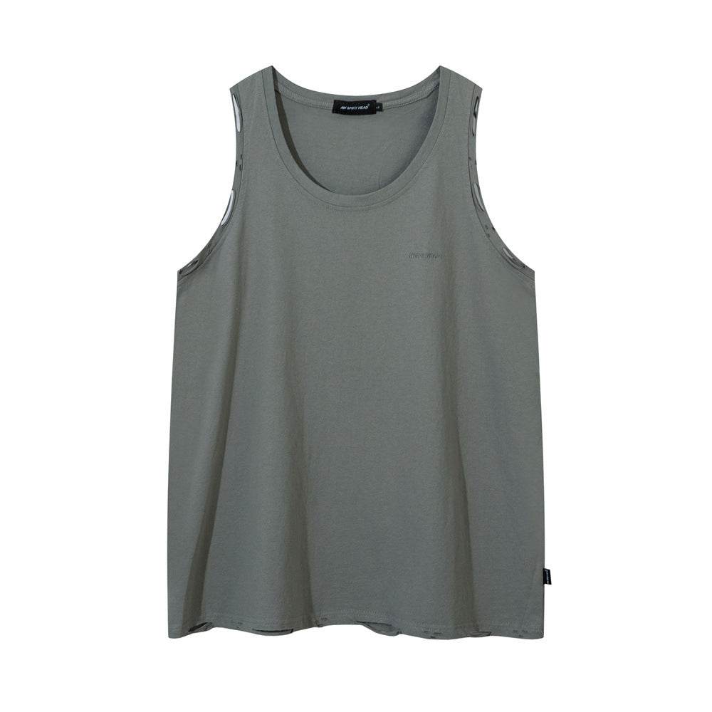 Trendy Brand Men's Undershirt Sports Top Fitness - Mubimart