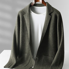 Cardigan Heren V-hals Cardigan Gebreid