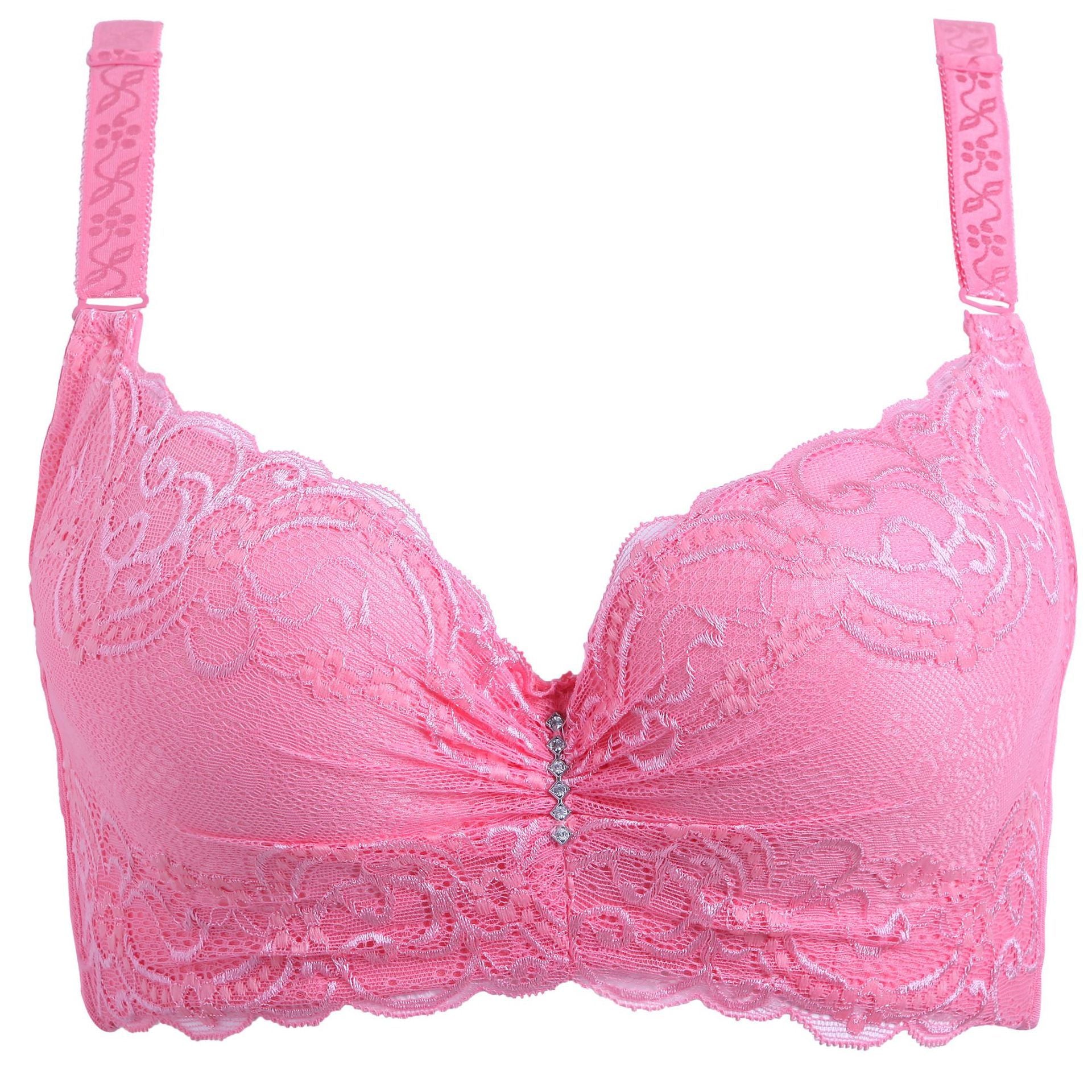 Lace Sexy Plus Size Bra For Women - Mubimart -  