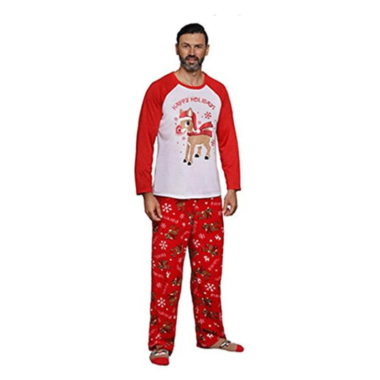 Christmas Family Suit Pajamas In Europe And America - Mubimart