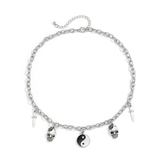 Cross Chain Tai Clavicle Necklace Women - Mubimart